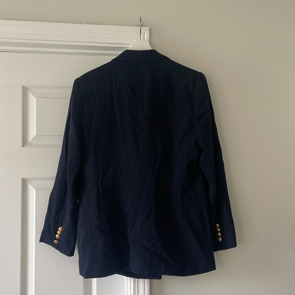 Lauren Ralph Lauren Wool Crested Blazer - Picture 2 of 6